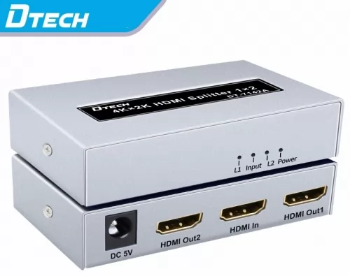 DT-7142A 4K*2K HDMI SPLITTER 1 TO 2P
